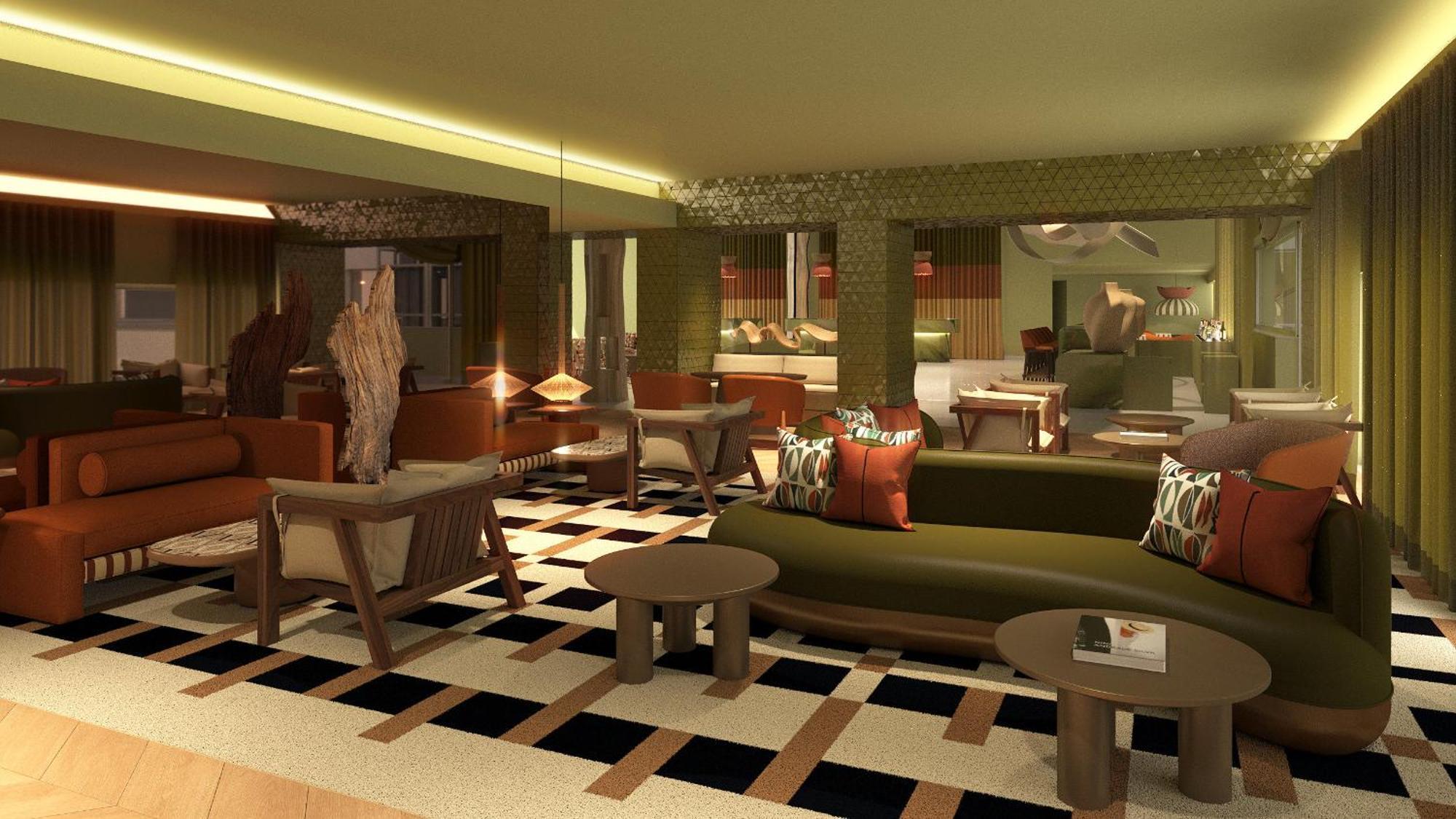 Kimpton Atlantico Algarve By Ihg Ξενοδοχείο Αλμπουφέιρα Εξωτερικό φωτογραφία The interior of the hotel